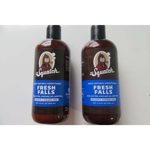 Dr. Squatch Mens Natural Conditioner Two 11.5 Ounce Bottles - Picture 1 of 4